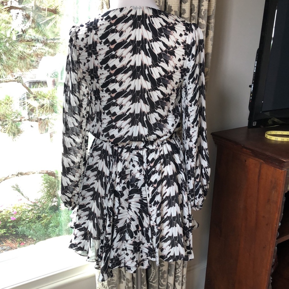 LoveShackFancy Silk Mini Dress NWOT - Picture 3 of 11